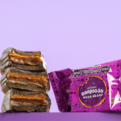ALFAJOR BARRIGON NEGRO 100GRS 7 UNIDADES (1 DISPLAY)