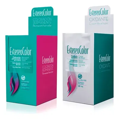 Tintura Kit Estereocolor 45gr (Tintura + Oxidante)