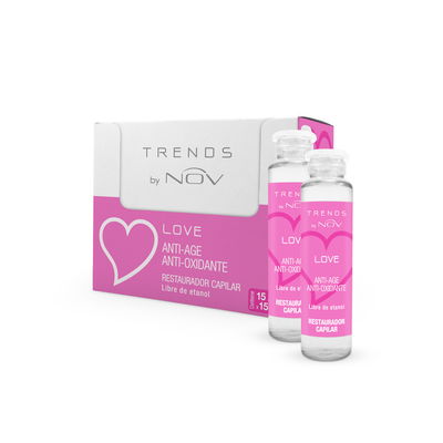 TRENDS LOVE - UVA Y MANGO AMPOLLA - Caja x15u x15ml