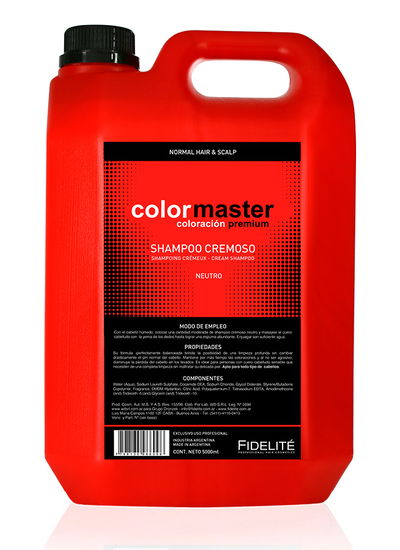 COLORMASTER SHAMPOO CREMOSO NEUTRO 5000ml