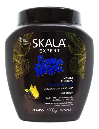 MASCARA LAMA NEGRA  x1000g