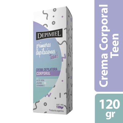 CREMA PRIMERAS DEPILACIONES CUERPO 120 gr.