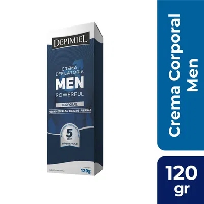 CREMA DEPILATORIA CUERPO HOMBRE 120 gr.