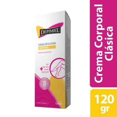 CREMA DEPILATORIA CUERPO CLASICA 120 gr.