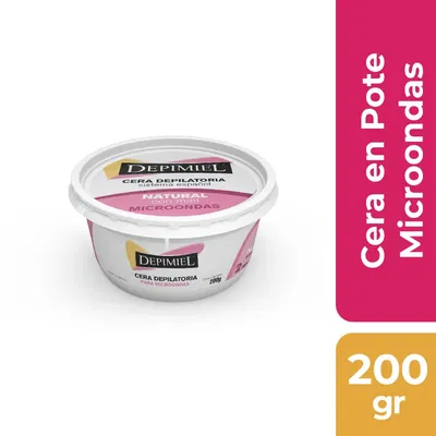 CERA SIST. ESPAÑOL POTE MICROONDAS NATURAL 200 gr.
