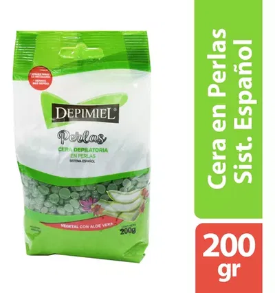 CERA SIST. ESPAÑOL EN PERLAS VEGETAL 200 gr.