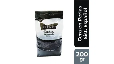 CERA SIST. ESPAÑOL EN PERLAS NEGRA 200 gr.