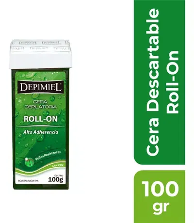 CERA DESCARTABLE ROLL-ON ALTA ADHERENCIA 100 gr.
