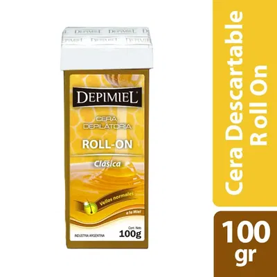 CERA DESCARTABLE ROLL-ON CLASICA 100 gr.