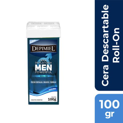 CERA DESCARTABLE ROLL-ON HOMBRE 100 gr.