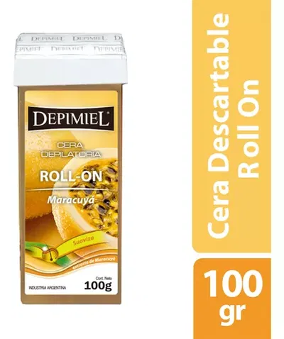 CERA DESCARTABLE ROLL-ON MARACUYA 100 gr.
