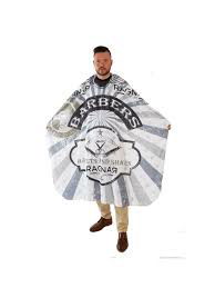  51852 - CAPA BARBERO BARBERS GREY RAGNAR 140x160 POLIESTER