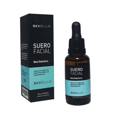 SUERO FACIAL NANO HIALURONICO 30 ml