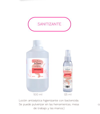 Sanitizante Las Varano 125ML