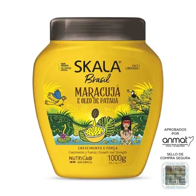 MASCARA MARACUJA E OLEO DE PATAUA x1000g