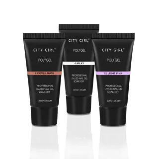 NUEVA FÓRMULA POLYGEL CITY GIRL 30ML