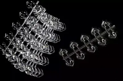 UÑERO CORAZÓN 100PCS PN20227