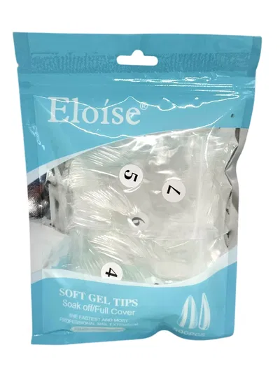 Tips press on soft gel almendra largo Eloise 500u