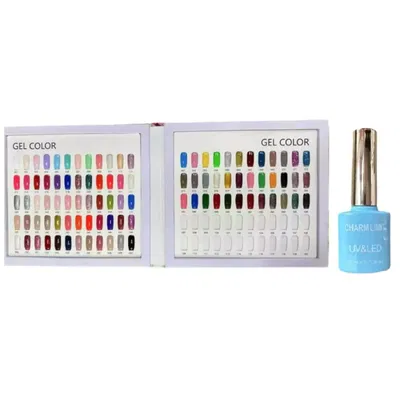 ESMALTE SEMI-PERMANENTE CHARM LIMIT 10ml (Tapa Dorada)