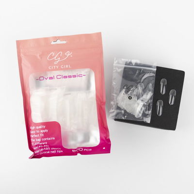 UÑAS SOFT GEL EN BOLSA OVAL 600PCS CITY GIRL