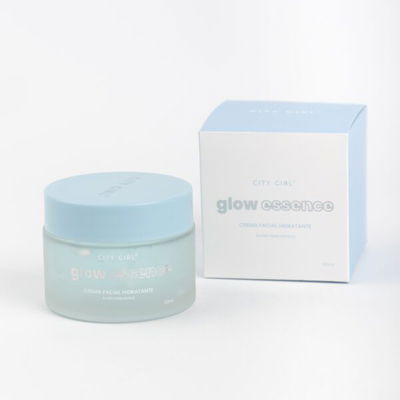 GLOW ESSENCE CREMA FACIAL ÁCIDO HIALURÓNICO CITY GIRL – 50ML