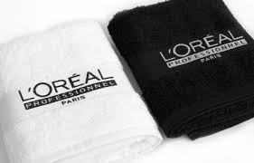 TOALLA LOREAL BLANCA 0,42 x 0,63