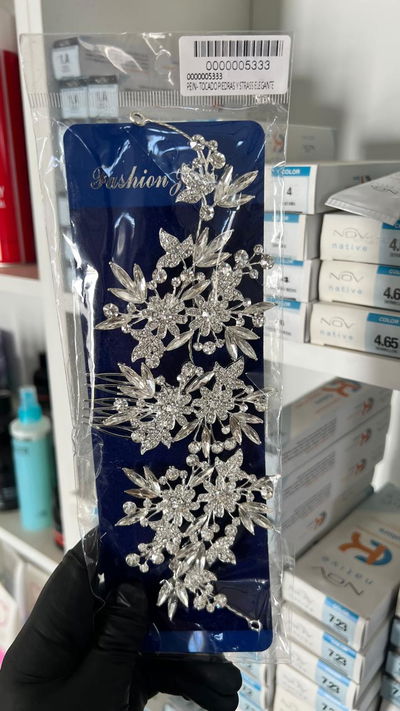 TOCADO PIEDRAS Y STRASS ELEGANT 5333