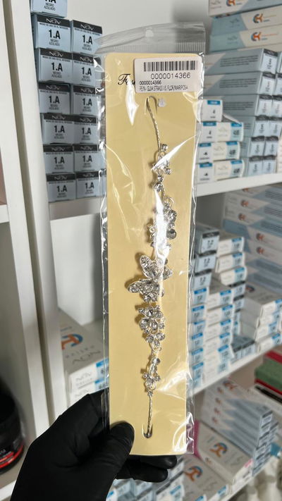 GUIA STRASS FLOR MARIPOSA 4366