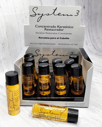 Keratinico Ampolla Restaurador caja x 12 un x 10ml 