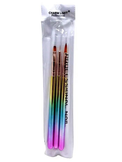 Set Pincel acrilico gel y liner 3u Charm limit