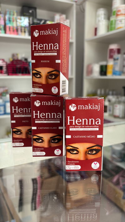 Henna Perfilado diseño cejas MAKIAJ