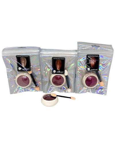  Polvo magic mirror Rojo para uñas Charm Limit