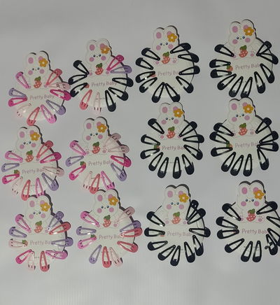 Set de hebilla conejito x6