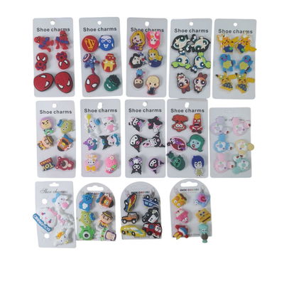 Pins para crocs surtidos x12 pack