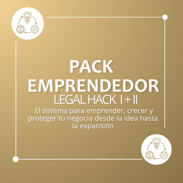 Pack Emprendedor Legal Hack I + II