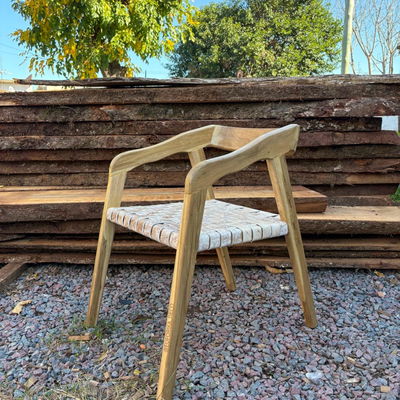 Silla Pau (Cuero trenzado)