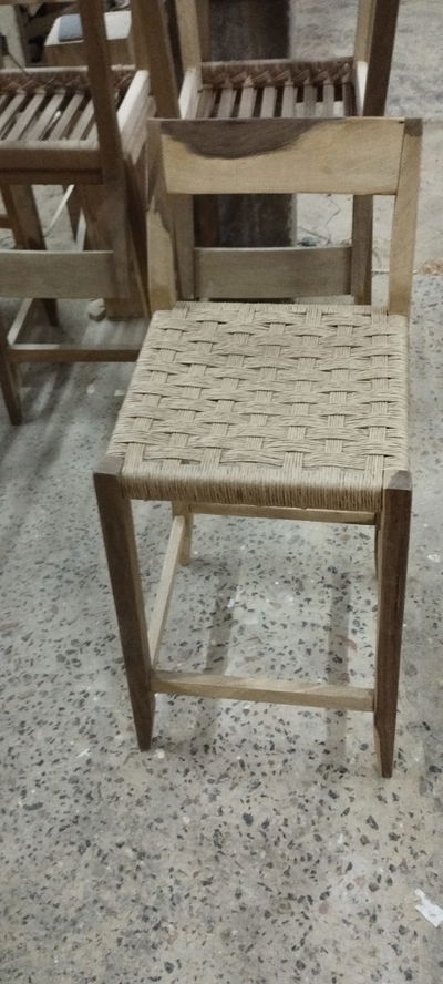 Banqueta Perla (Tejidas en hilo de Caton Kraft)