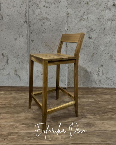 Banqueta Jade (asiento de madera)