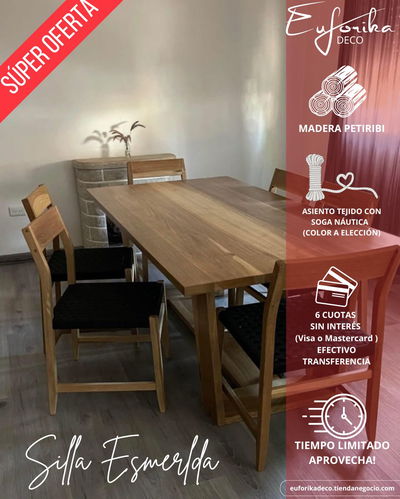 Promoción de Sillas Esmeraldas 