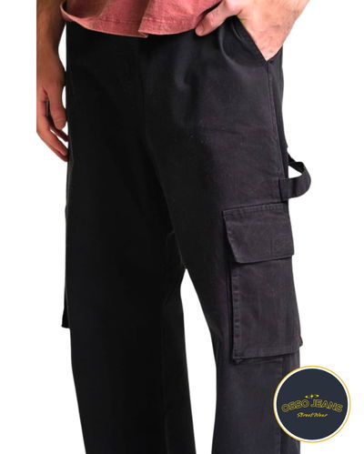 PANTALON  CARGO GABARDINA