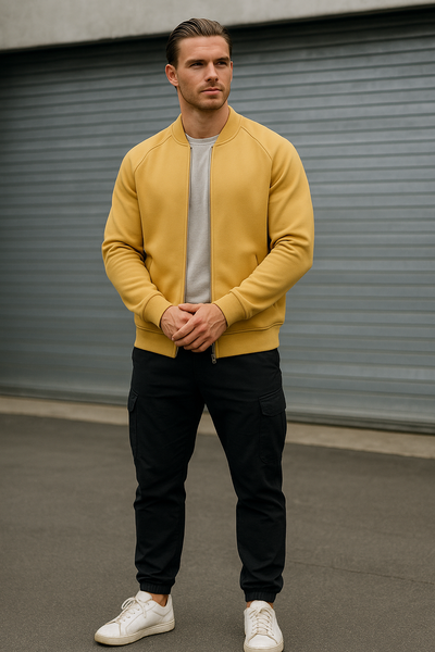 CARDIGAN DE ALGODÓN FRIZADO