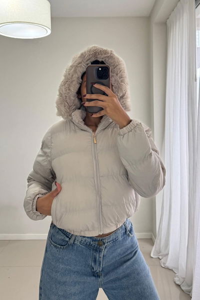 Puffer Reversible Importado Vison