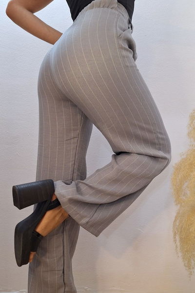 Palazo Rayado Gris