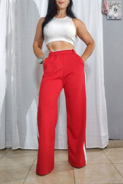 Palazo con Franja Rojo