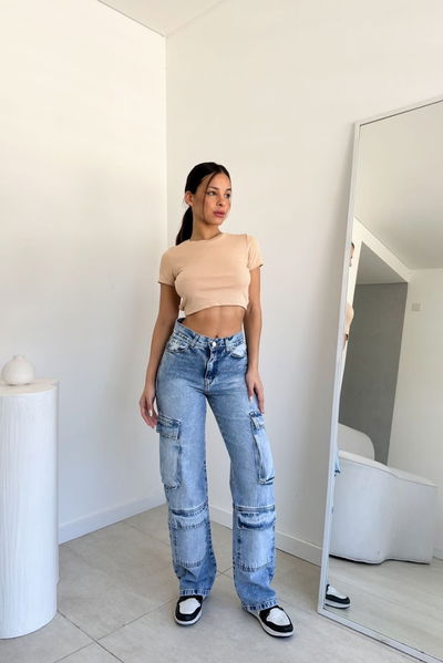 Wide Leg Cargo Layla