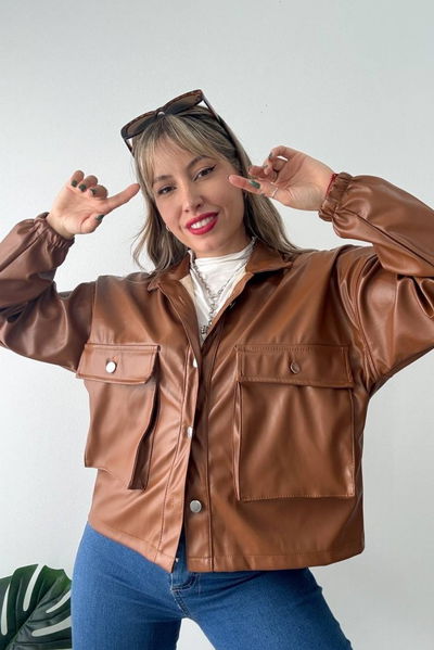 Campera Catalina Camel