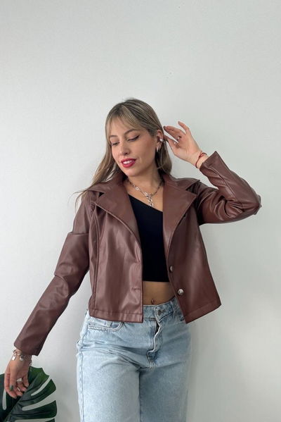 Blazer corto Galilea Chocolate 