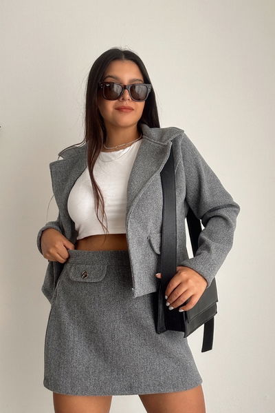 Conjunto Gala Gris
