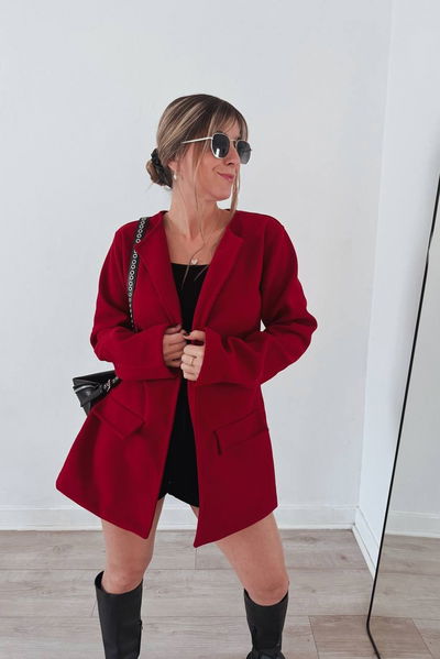 Tapado Cuello Mao Rojo