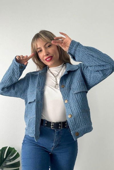 Campera Alitzel Celeste